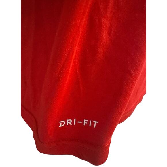 Nike dri-fit men’s red Ohio state basketball OSU tee size L - Picture 2 of 3